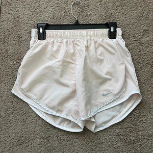 Light Peach Nike Running Shorts